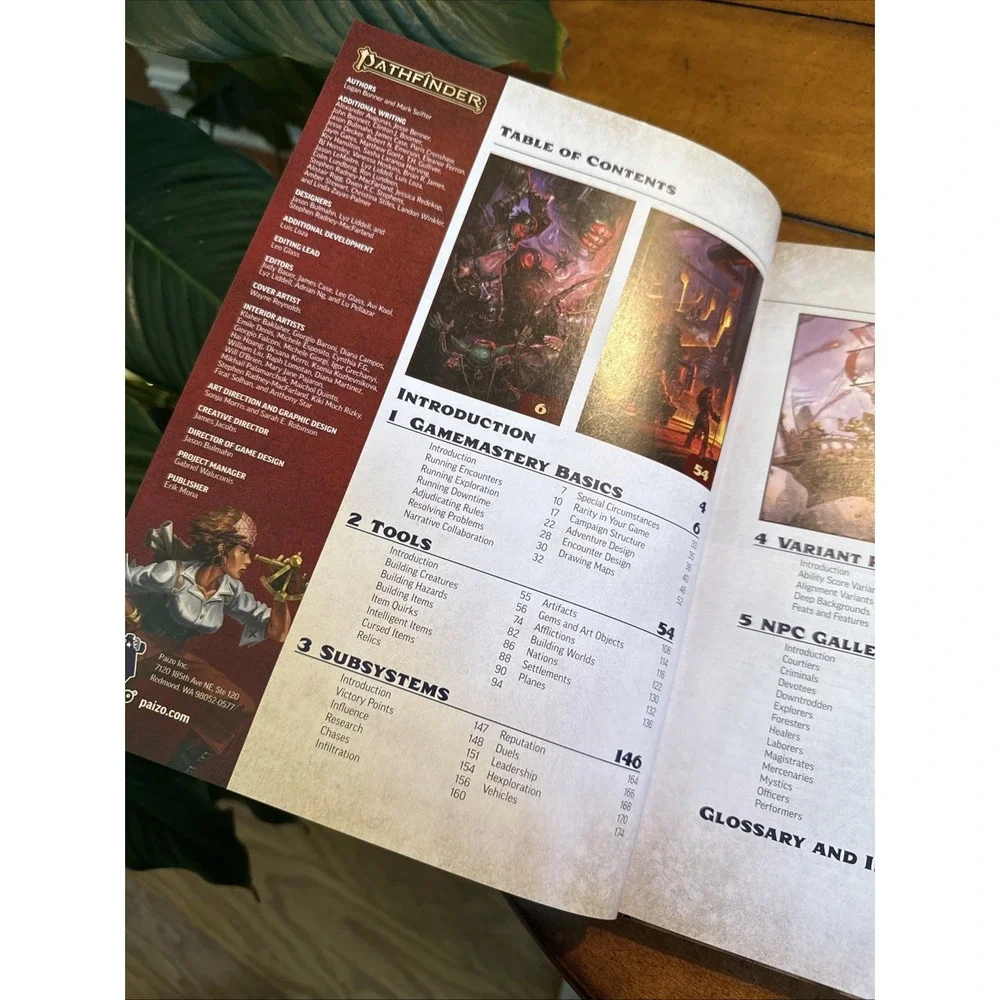 Pathfinder GameMastery Guide Second Edition By Logan Bonner & Mark Seifter